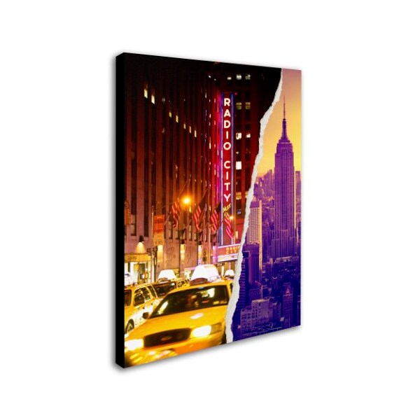 Philippe Hugonnard 'Manhattan Buildings' Canvas Art,14x19